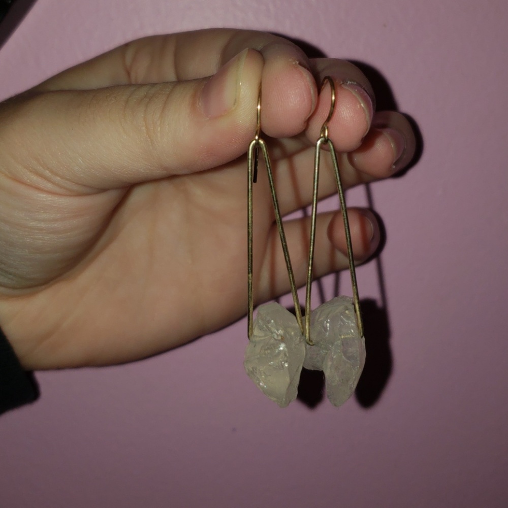 Crystal  Dangling Earrings!!